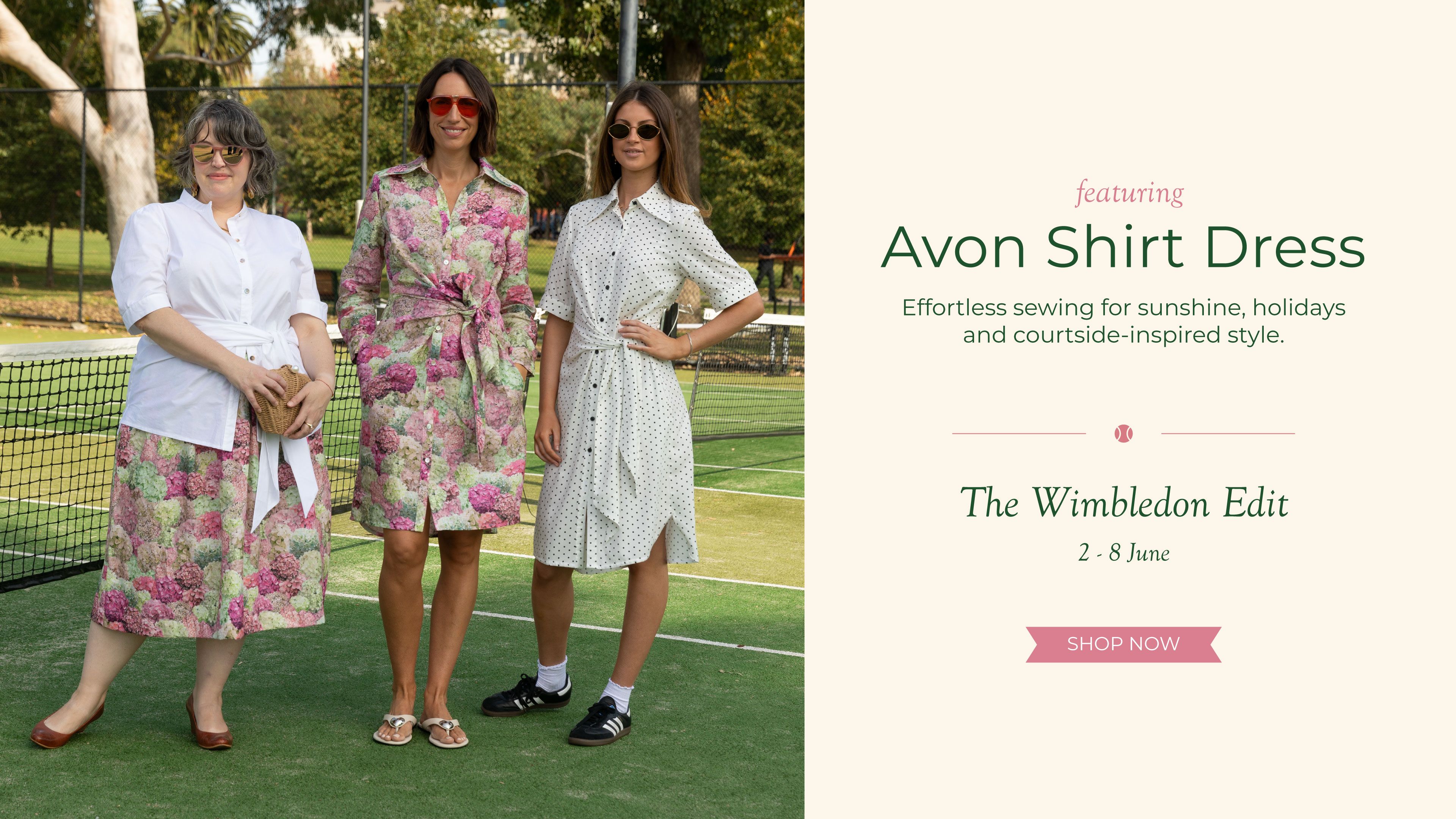Avon Woven Shirt and Dress - The Wimbledon Edit