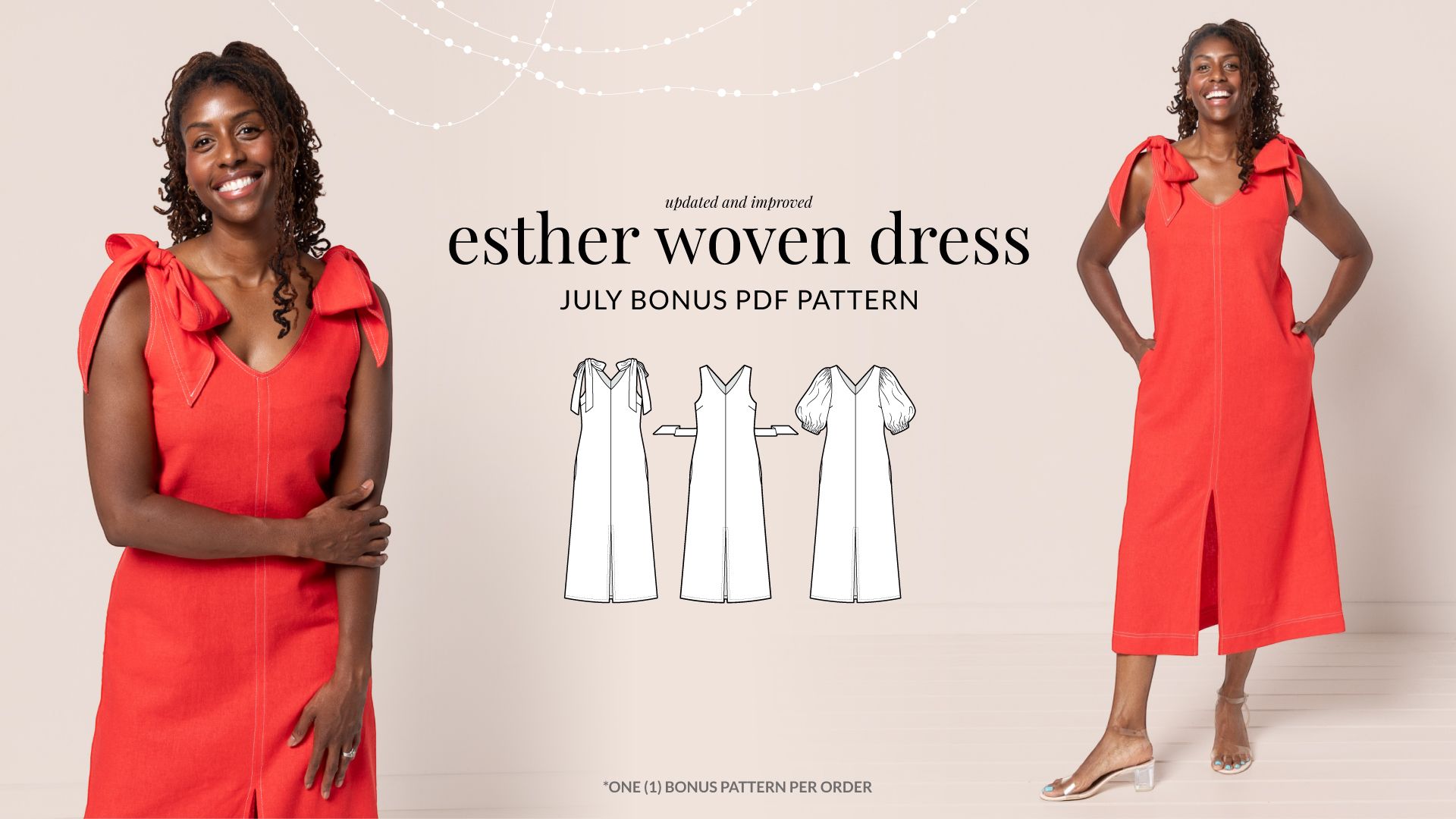 Esther Woven Dress PDF