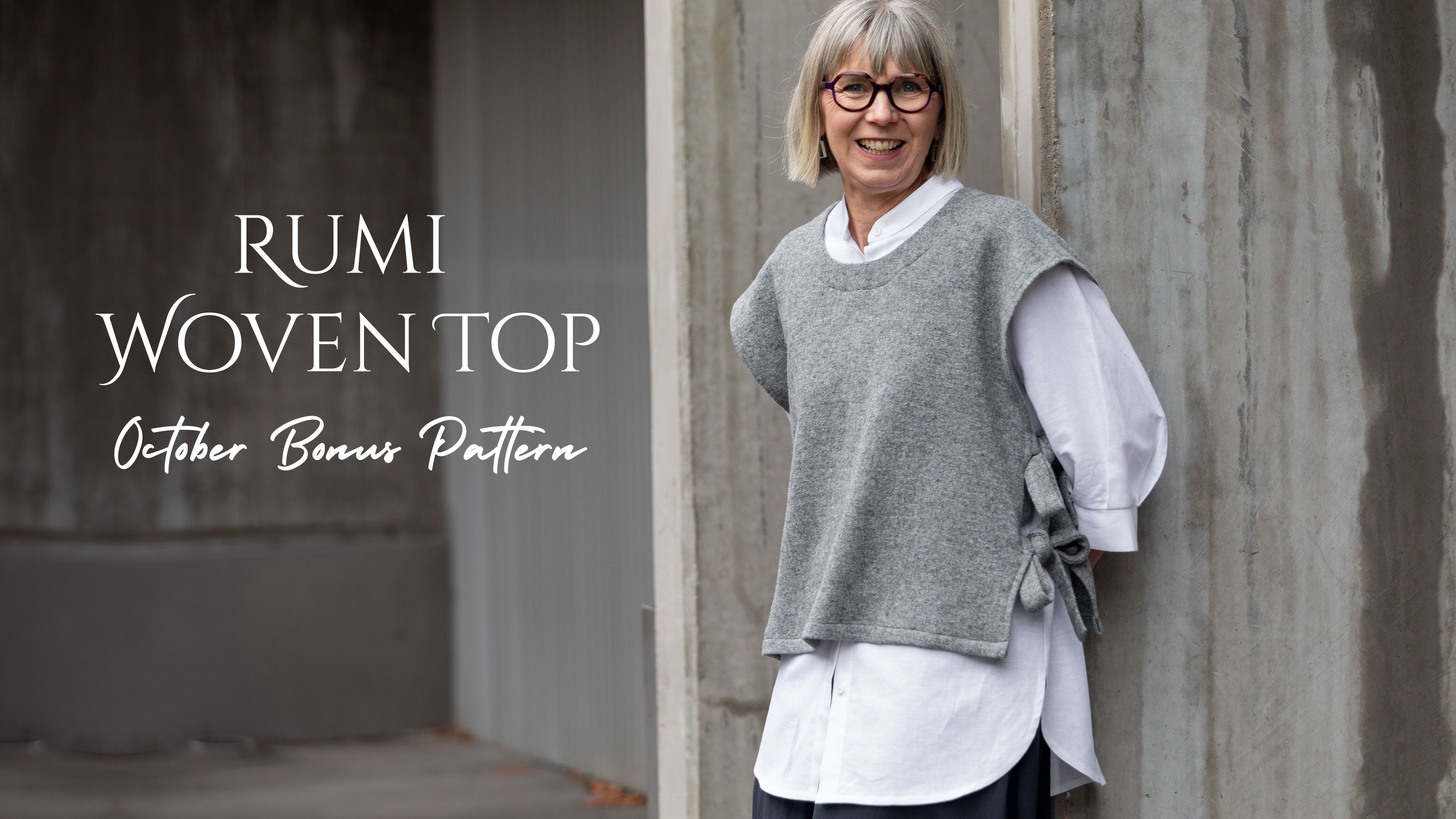 Rumi Woven Top PDF Bonus Pattern